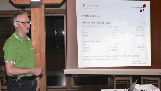 Sei 30 Jahren gibt e Sei 30 Jahren gibt es die Informationsanlässe im Kanton Schwyz. Seit Beginn an dabei ist Berater Paul Ebnöther.