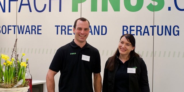 Pinus AG. Philipp Schönenberger und Regula Halter (Bilder Martina Rüegger)