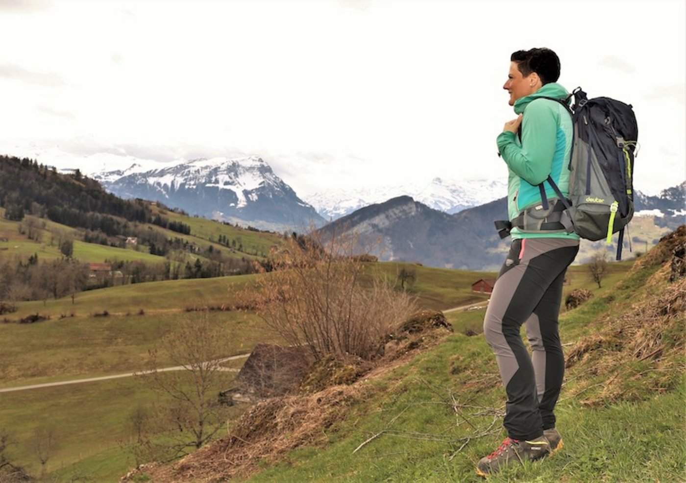 100 Gipfel und damit total 75'000 Höhenmeter leistete Eveline Ott-Amgwerd im Jahr 2020. (Bild Reto Betschart)