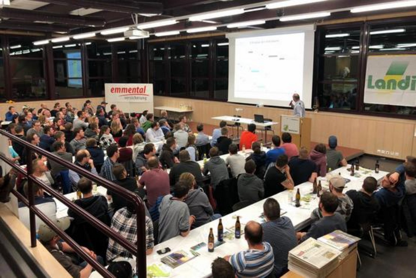 Viele interessierte Junglandwirte und -innen lauschten dem Referat von Nationalrat Andreas Aebi. (Bild Solothurner Bauernverband)