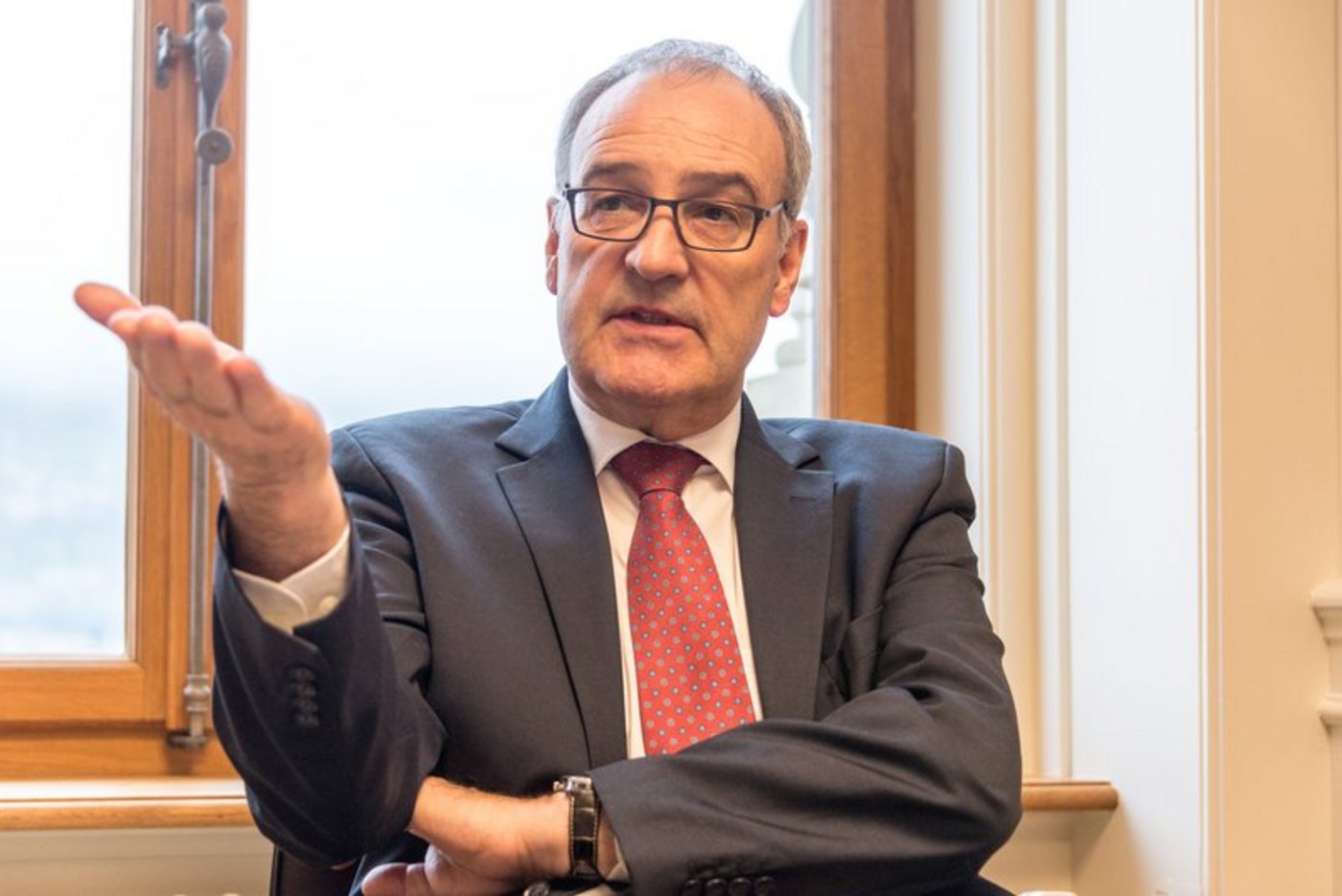 Der amtierende Landwirtschaftsminister bleibt Bundesrat. (Bild Hansjürg Jäger)