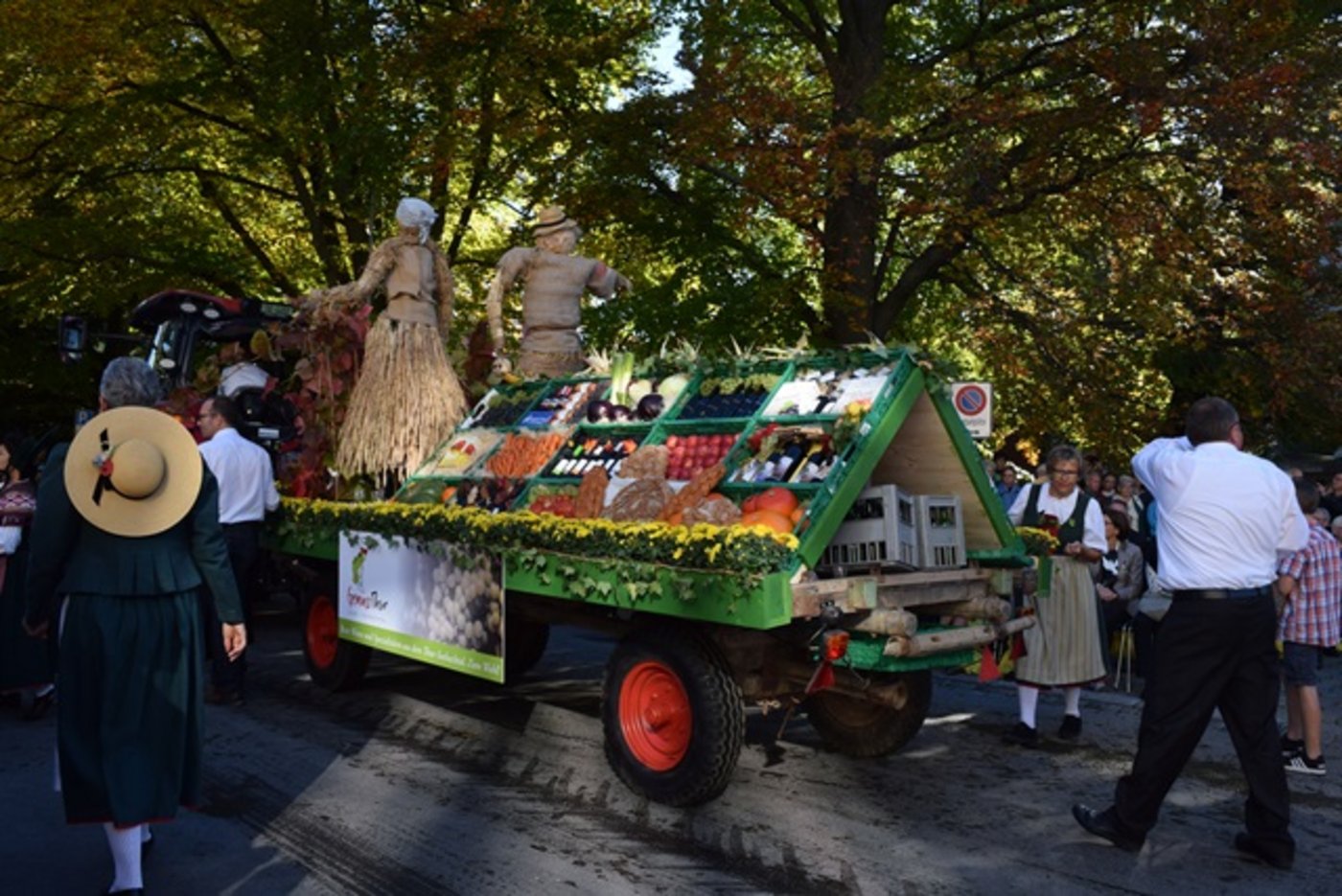 Auftritt der Thurgauer Gemüseproduzenten.