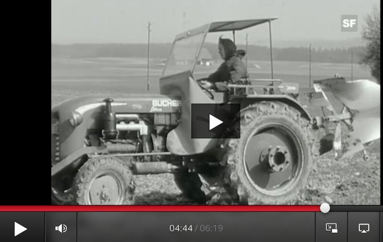 Archivperle: Ein Video zeigt Landwirtschaft in den 60-er Jahren