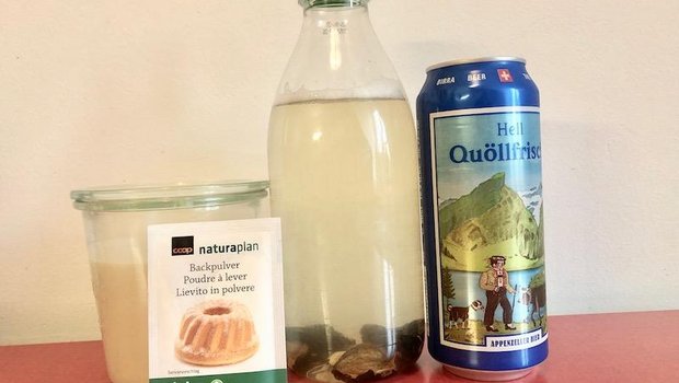 Eher etwas für Fortgeschrittene: Backen mit Sauerteig und Hefewasser. Einfacher geht es mit Backpulver und Bier. (Bild et)