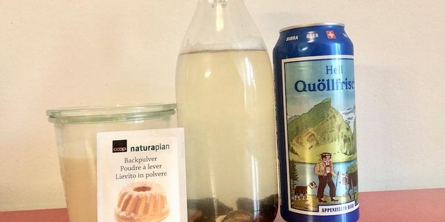 Eher etwas für Fortgeschrittene: Backen mit Sauerteig und Hefewasser. Einfacher geht es mit Backpulver und Bier. (Bild et)