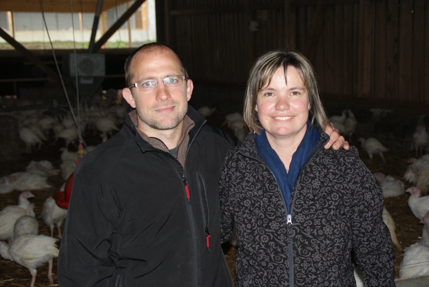 Das Betriebsleiterehepaar Uwe und Mirjam Plessing. Pro Jahr wird ...