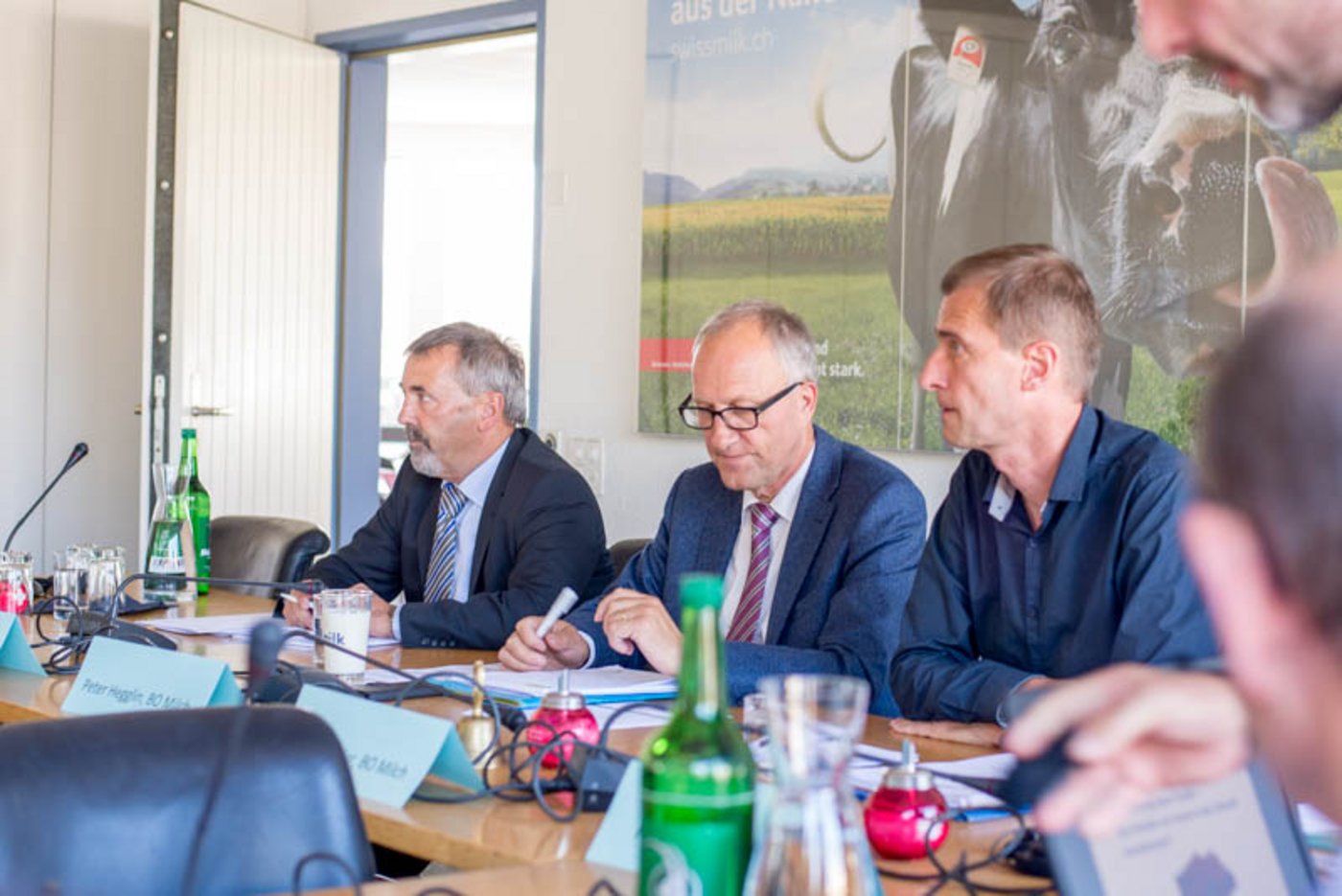 ...an der Pressekonferenz heute Montag. 
