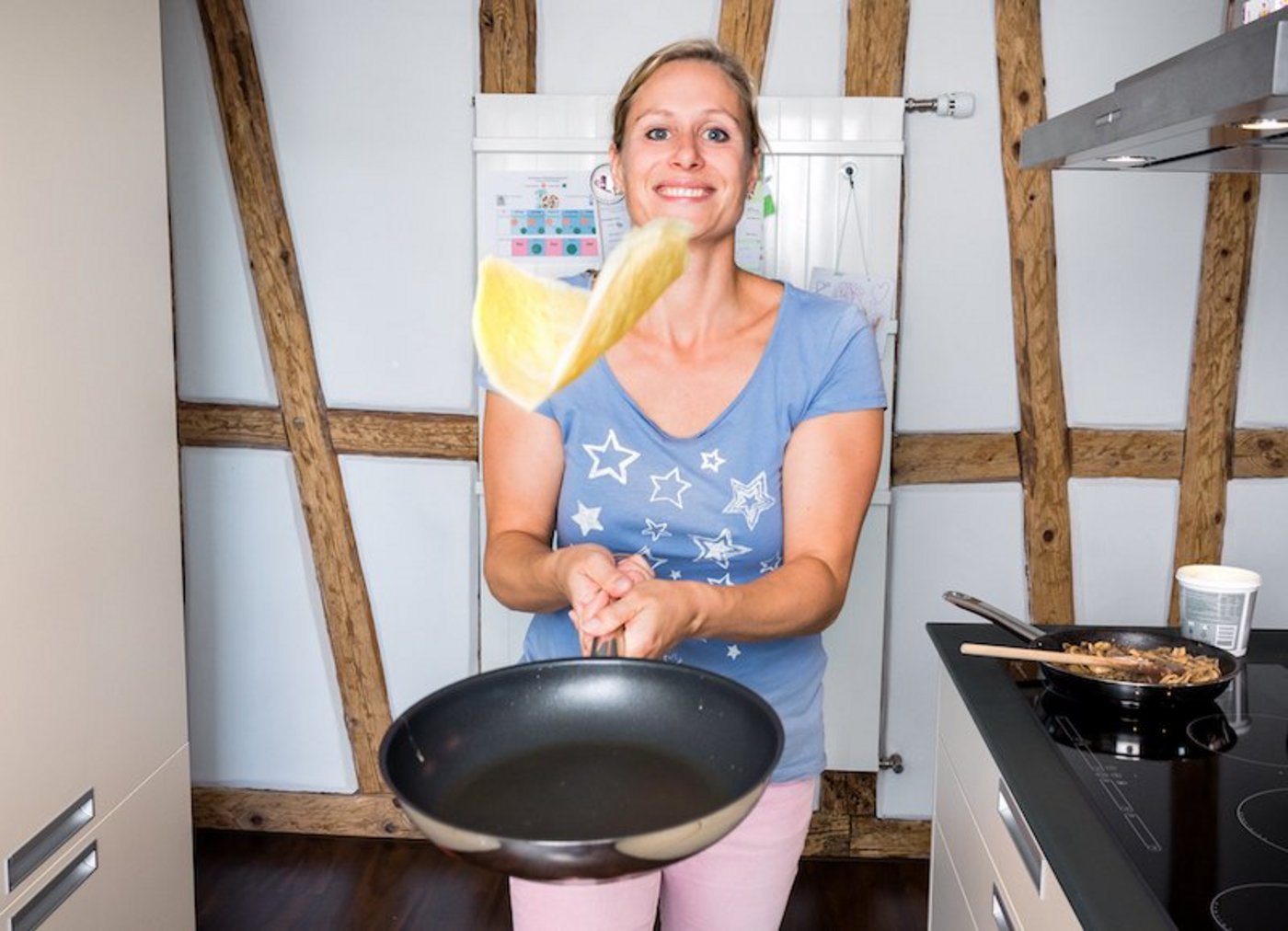 Sie hat am 16. November die Landfrauen bekocht: Christine Egger. (Bild SRF/Ueli Christoffel)