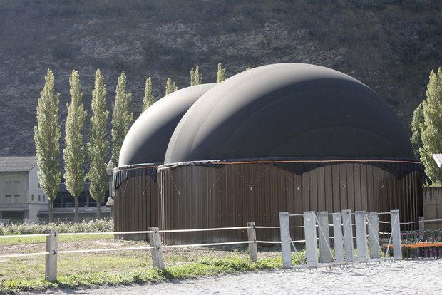 Biomasse-Anlagen: «Hofeigene Ressourcen in Energie umwandeln» Alle Biogasanlagen zusammen produzierten heute etwa 20 Prozent des Stroms aus erneuerbaren Energien, schreibt Ökostrom Schweiz. (Bild lid)