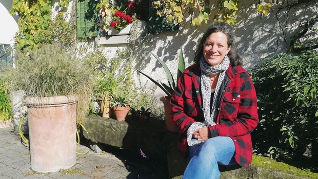 Martina Knoepfel managt auf dem Brüederhof die Administration und die acht Mitarbeiter(innen).