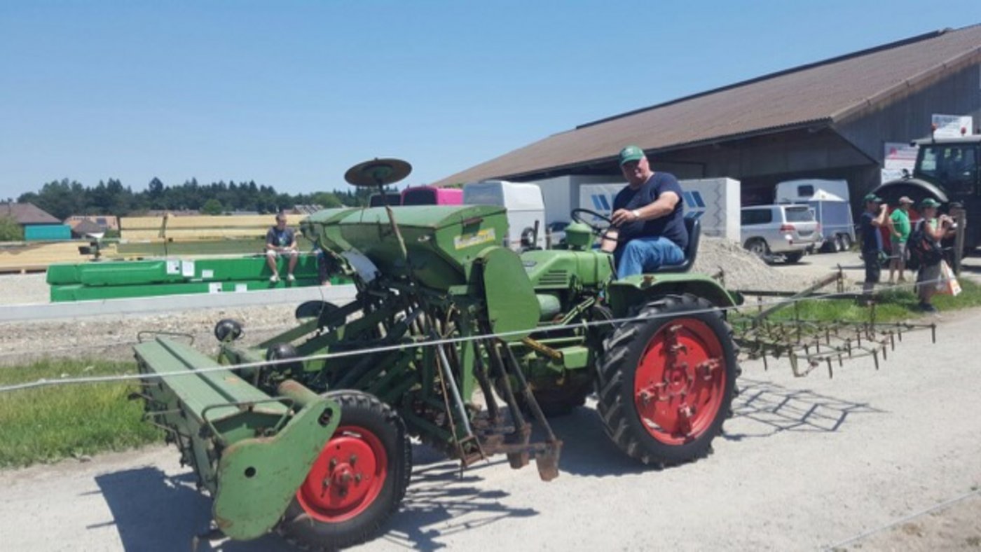 Der Fendt GT 220 von Rolf Bangerter aus Busswil BE mit Baujahr 1962 hat soeben wieder locker die Fahrzeugprüfung geschafft. (Bild zVg)