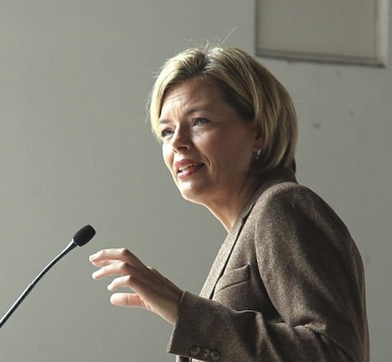 Julia Klöckner ist nach Renate Künast von den Grünen und Ilse Aigner von der CSU die dritte Frau an der Spitze des deutschen Landwirtschafsministeriums. (Bild Lothar Spurzem) 