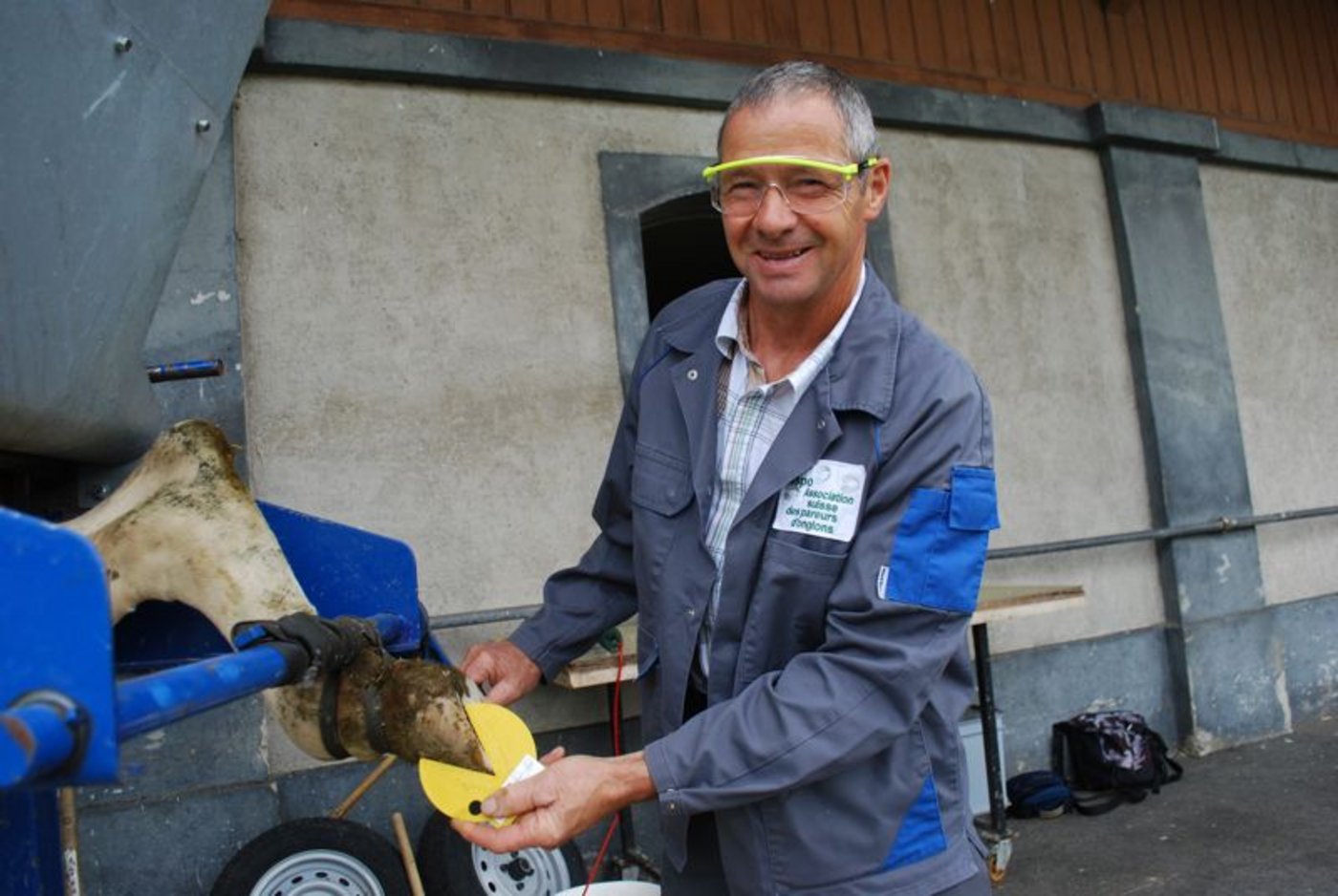 Kennt sein Handwerk: Paul Jungo. (Bild jsc)