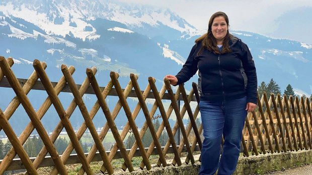 «Wir sind eigentlich «Wir sind eigentlich Selbstversorger»: Die gelernte Zierpflanzengärtnerin packt gerne im eigenen Garten an.