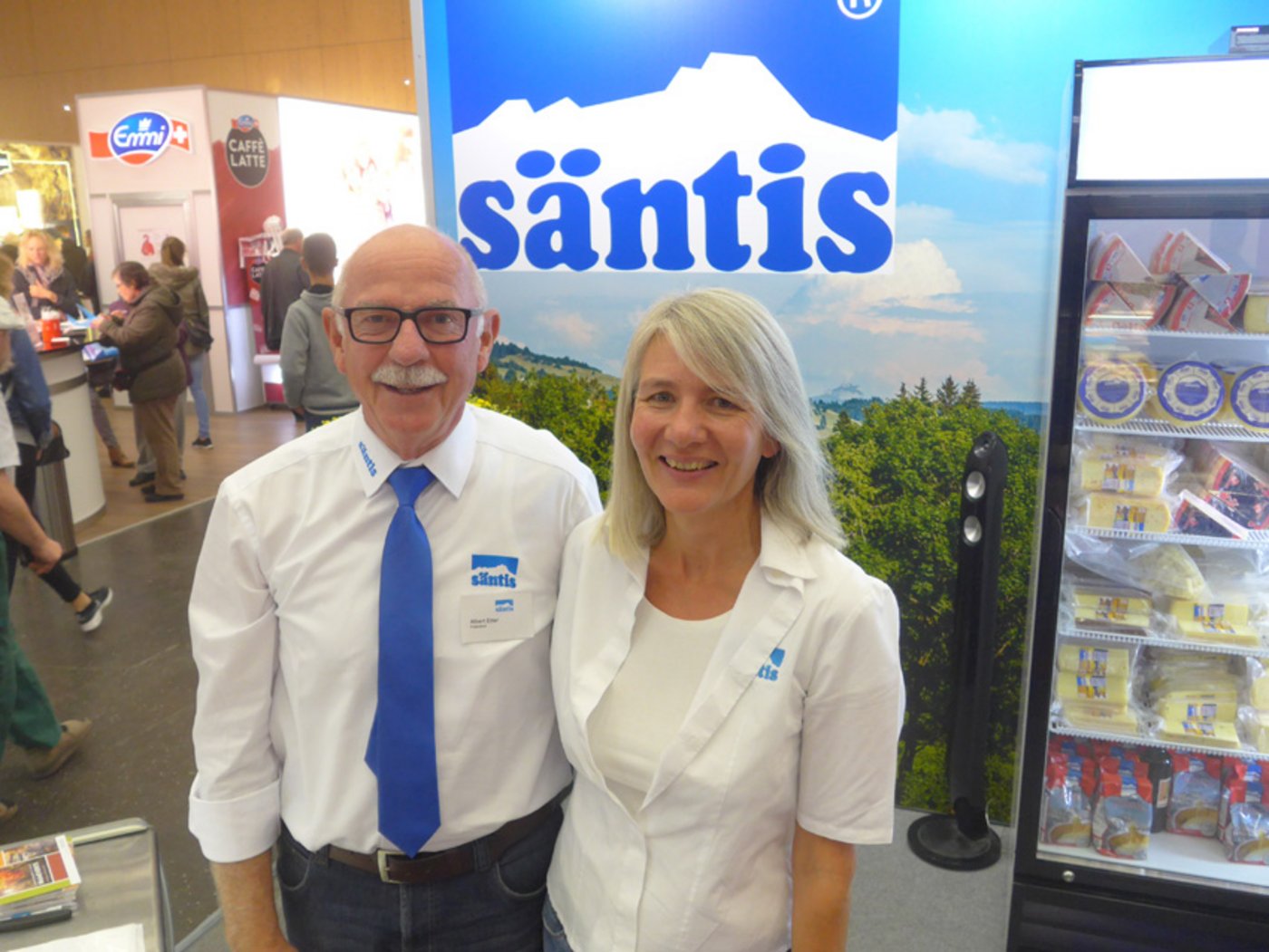 Alte Marke neu belebt: Am Stand von Säntis. (Bild akr)