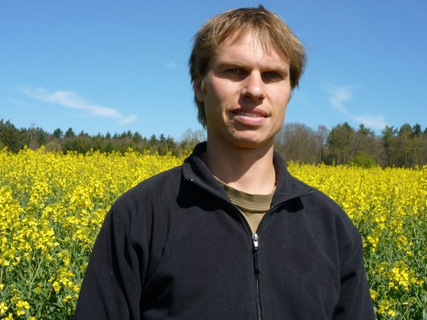 Autonome Feldroboter: «Der grosse Durchbruch dauert noch ein paar Jahre» Marius Frei ist Geschäftsführer der Lenzberg Precision Farming in Warth TG. (Bild zVg)