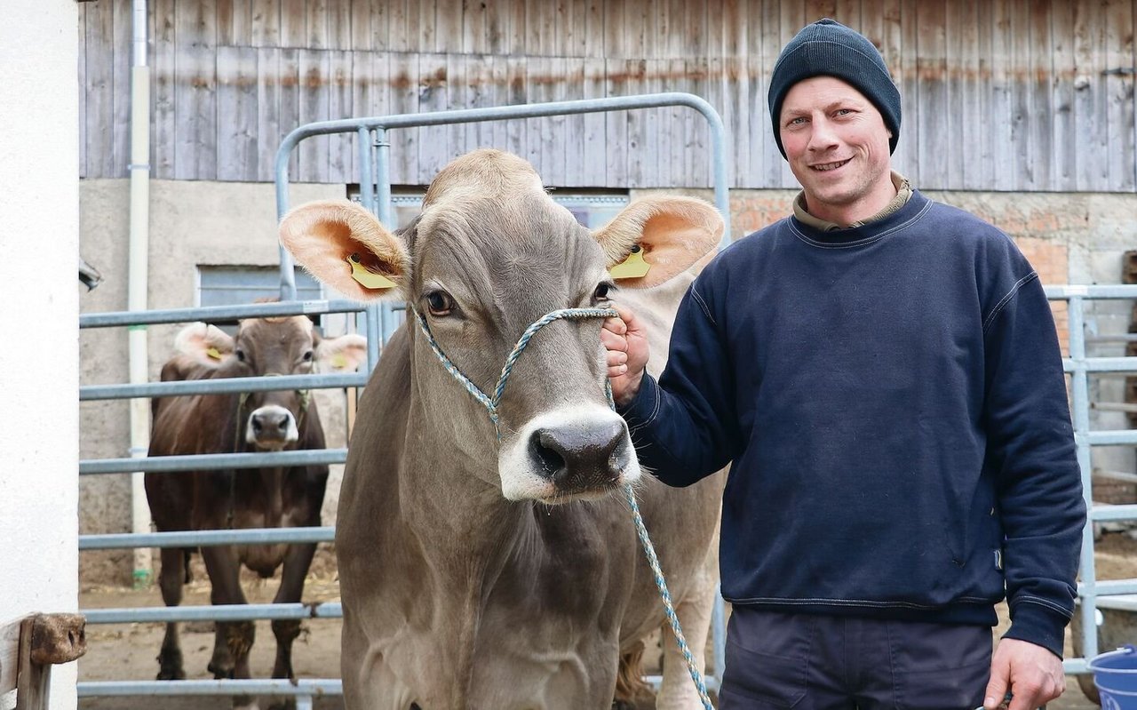 Daniel Furrers Traumberuf ist Landwirt, seit er denken kann. «Du musst wirklich davon überzeugt sein», sagt er zu der herausfordernden Branche Milchwirtschaft.
