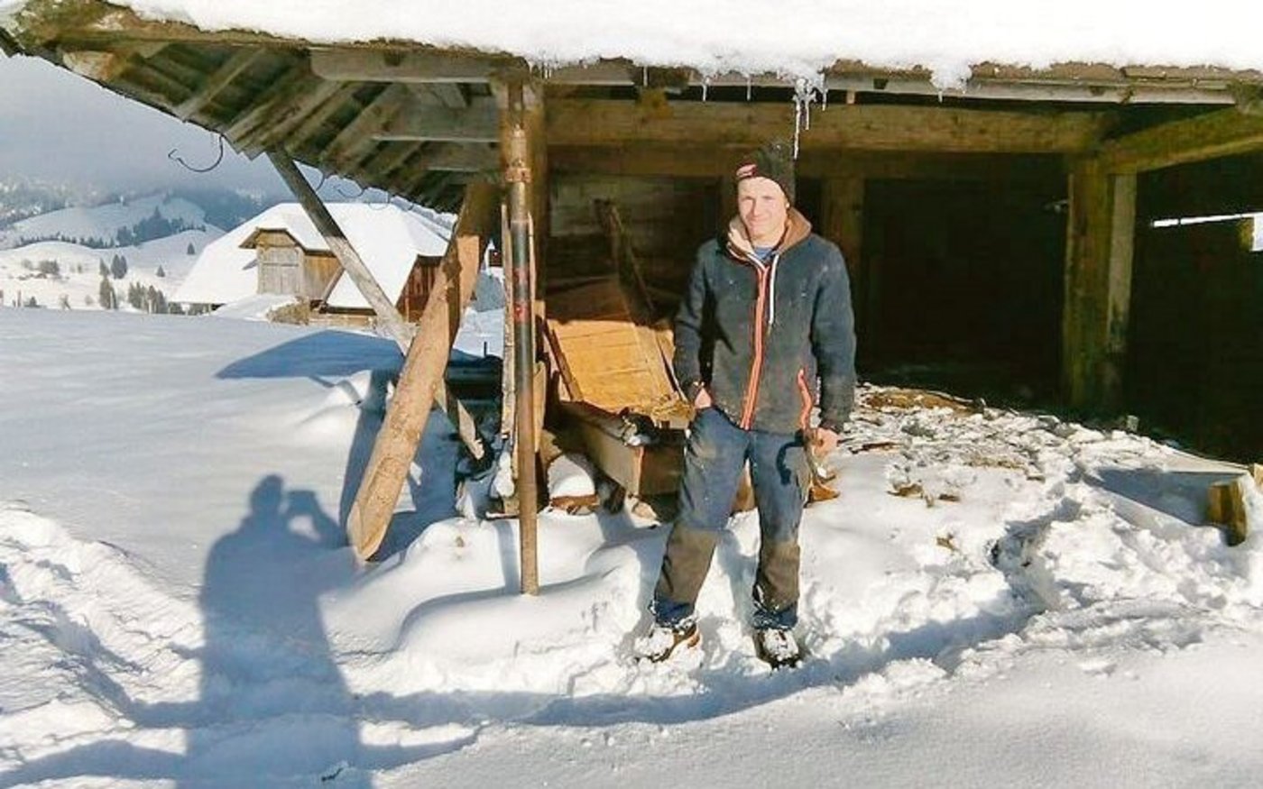 Roger Teutschmann (16) kommt aus Grindelwald und ist im ersten Lehrjahr bei der Familie Zaugg in Schwendibach.