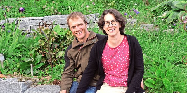 Eine gemeinsame Leidenschaft von Anita und Florian Albert ist das Gärtnern.