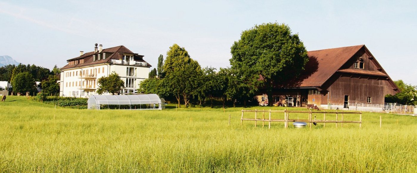 Das Heim Hermolingen in Rothenburg, mit angegliedertem verpachteten Landwirtschaftsbetrieb. (Bild Hermolingen)