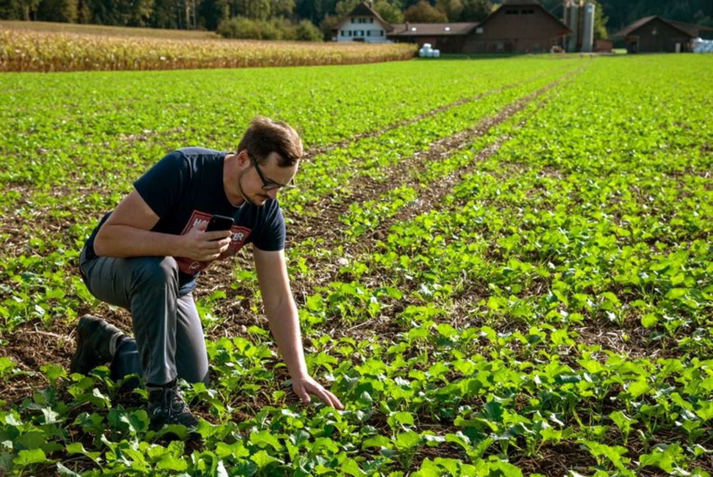 Mit der App soll die Arbeit auf dem Feld vereinfacht werden. (Bild Barto)