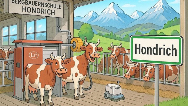 Der alte Anbindestal Der alte Anbindestall muss einem zeitgemässen Objekt weichen. Etwas gibt ganz besonders zu reden: die Infrastruktur.