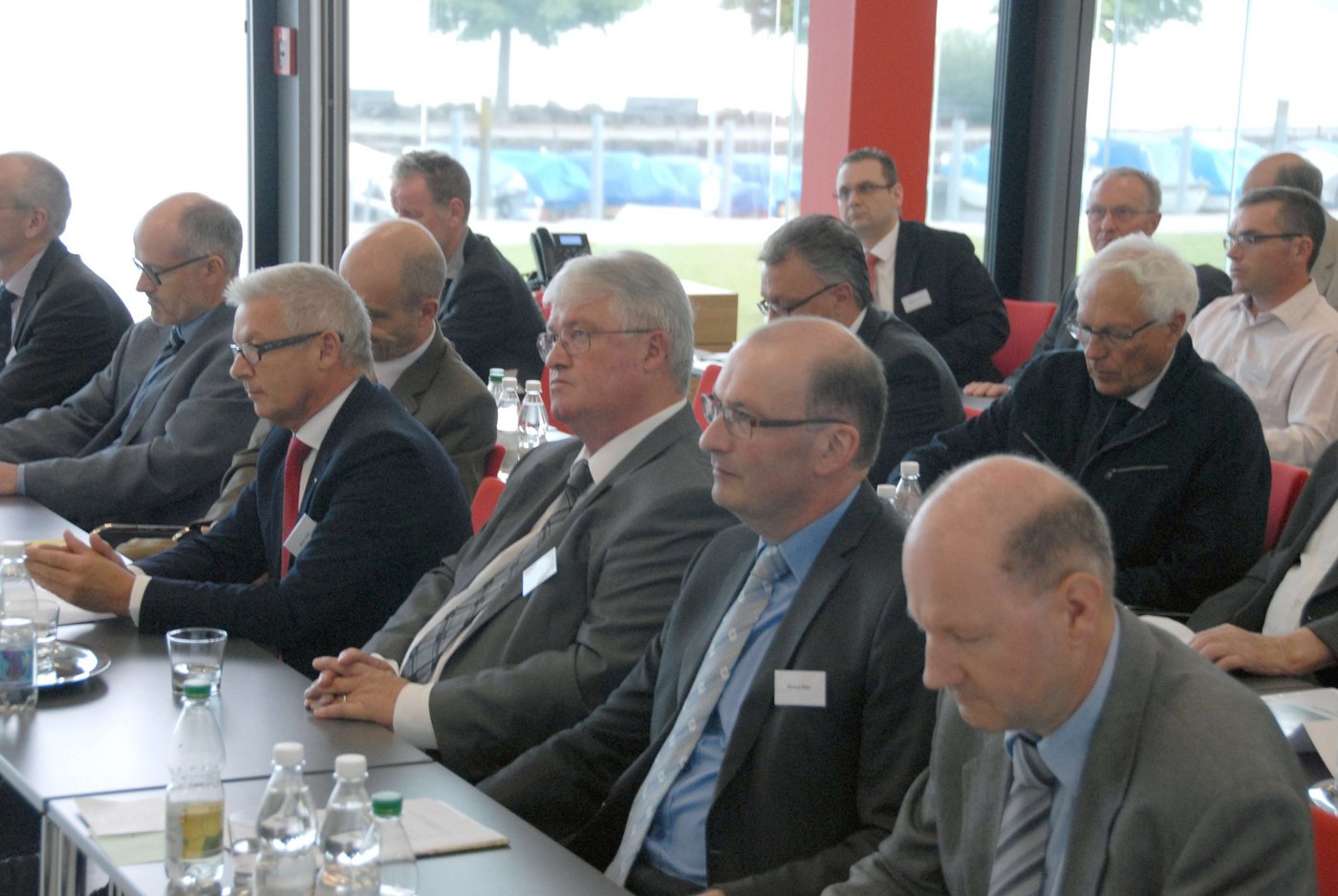 Markus Ritter, Markus Zemp (BO-Milch) und Regierungsrat Martin Klöti.