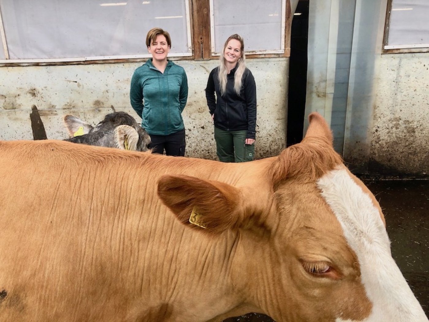 Lehrmeisterin Kathrin Niemetz und ihre Lernende Martina Ackermann können es gut miteinander. 