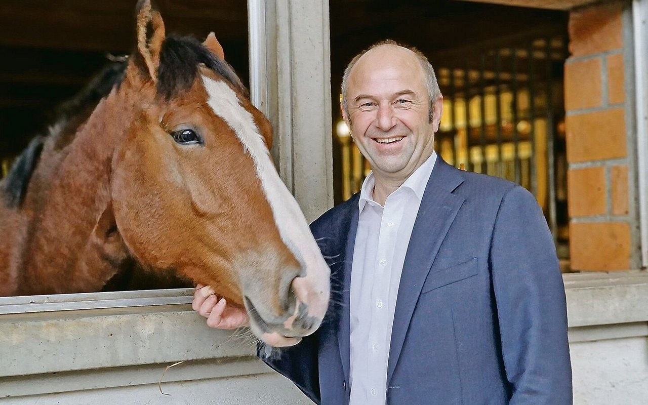 Eine der grossen Leidenschaften, die Peter Hinder mit seiner Familie teilt, sind Pferde. Auf deren Fleisch wird daher in der sechsköpfigen Familie verzichtet. 