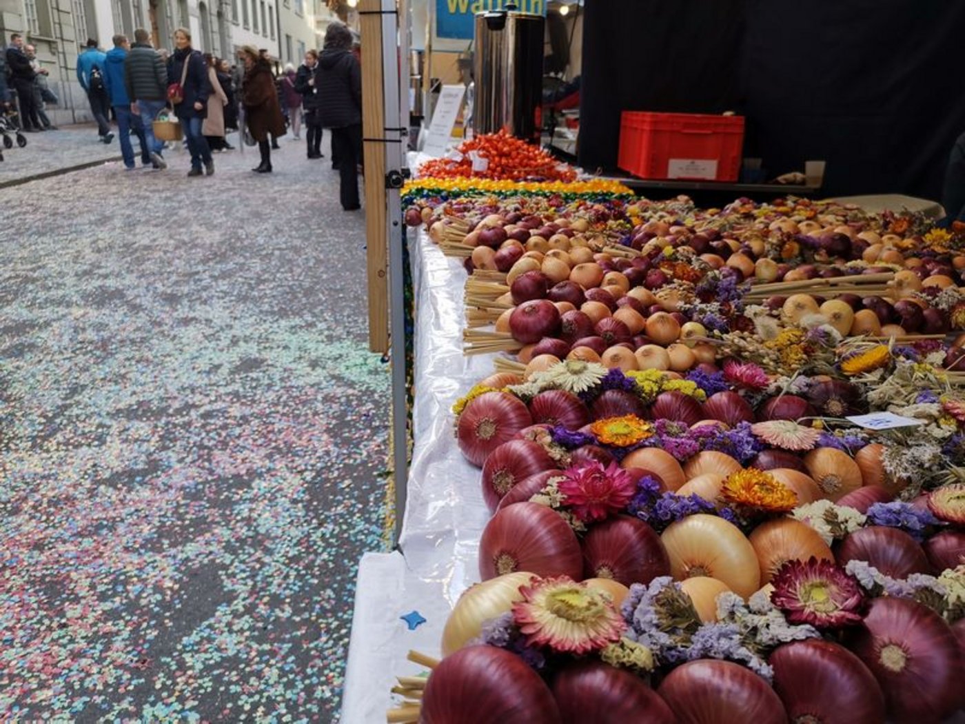 2020 wird es keine Ausgabe des traditionellen Berner Zibelemärits geben. (Bild lid)