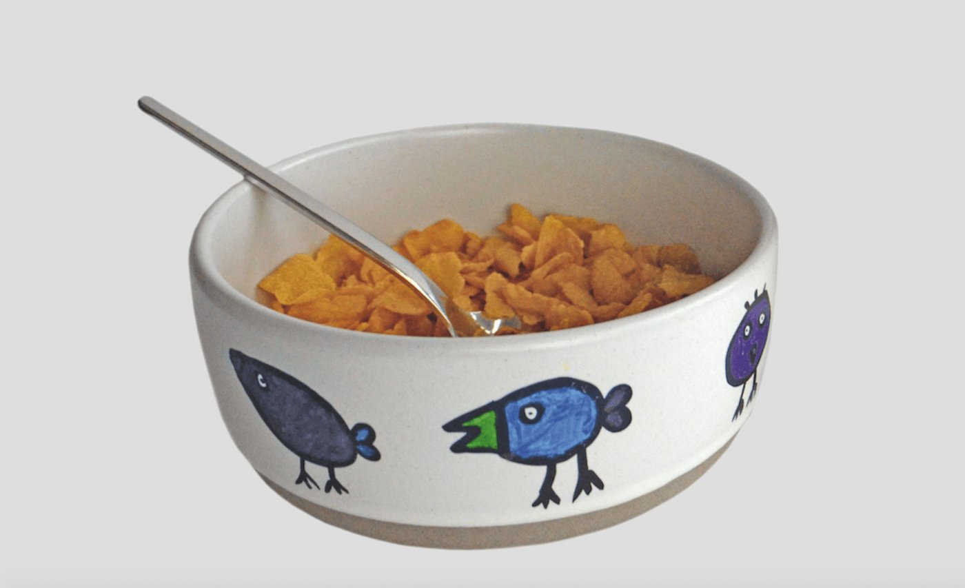 Basteln mit Kindern: Fröhliche Frühlingsvögel. (Foto: Pia Bertsch)