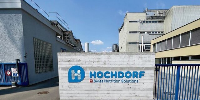 Eingangstor zum Hochdorf-Produktionsstandort in Sulgen TG.