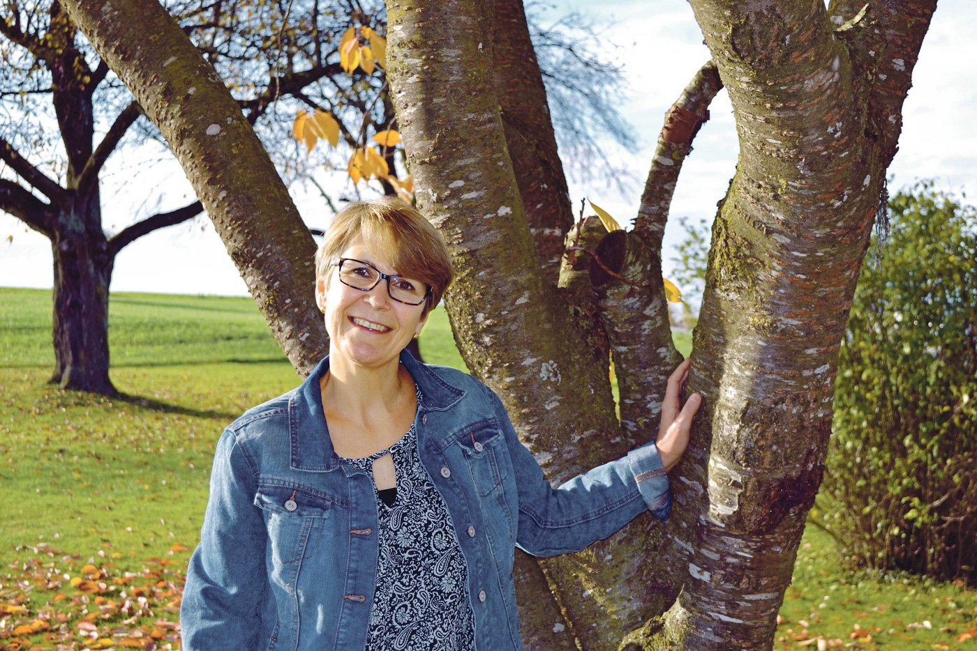 Christine Grogg ist gerne draussen. «Ich erhole mich am besten, wenn ich aktiv etwas tue.» (Bild rbw)