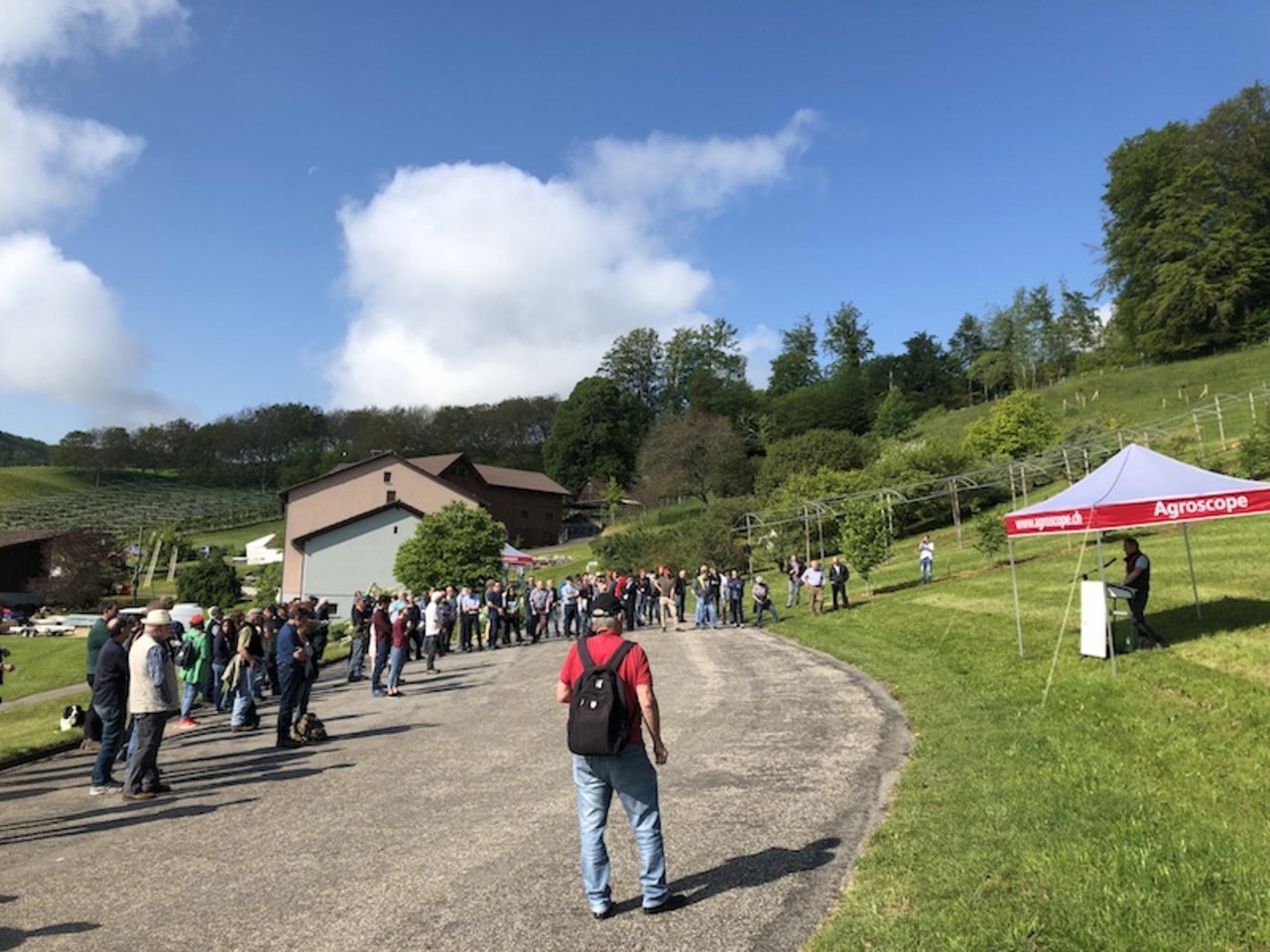 Die Besucherinnen und Besucher der Breitenhof-Tagung sind gespannt, auf die neusten Entwicklungen betreffend Steinobsternte 2019.