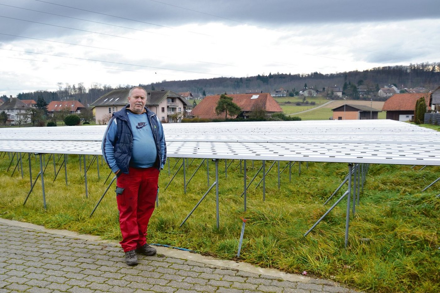 Im Januar wächst noch kein Hydro-Salat auf der Anlage von Thomas Wyssa. Im Sommer dafür in drei Farben. (Bild jsc)
