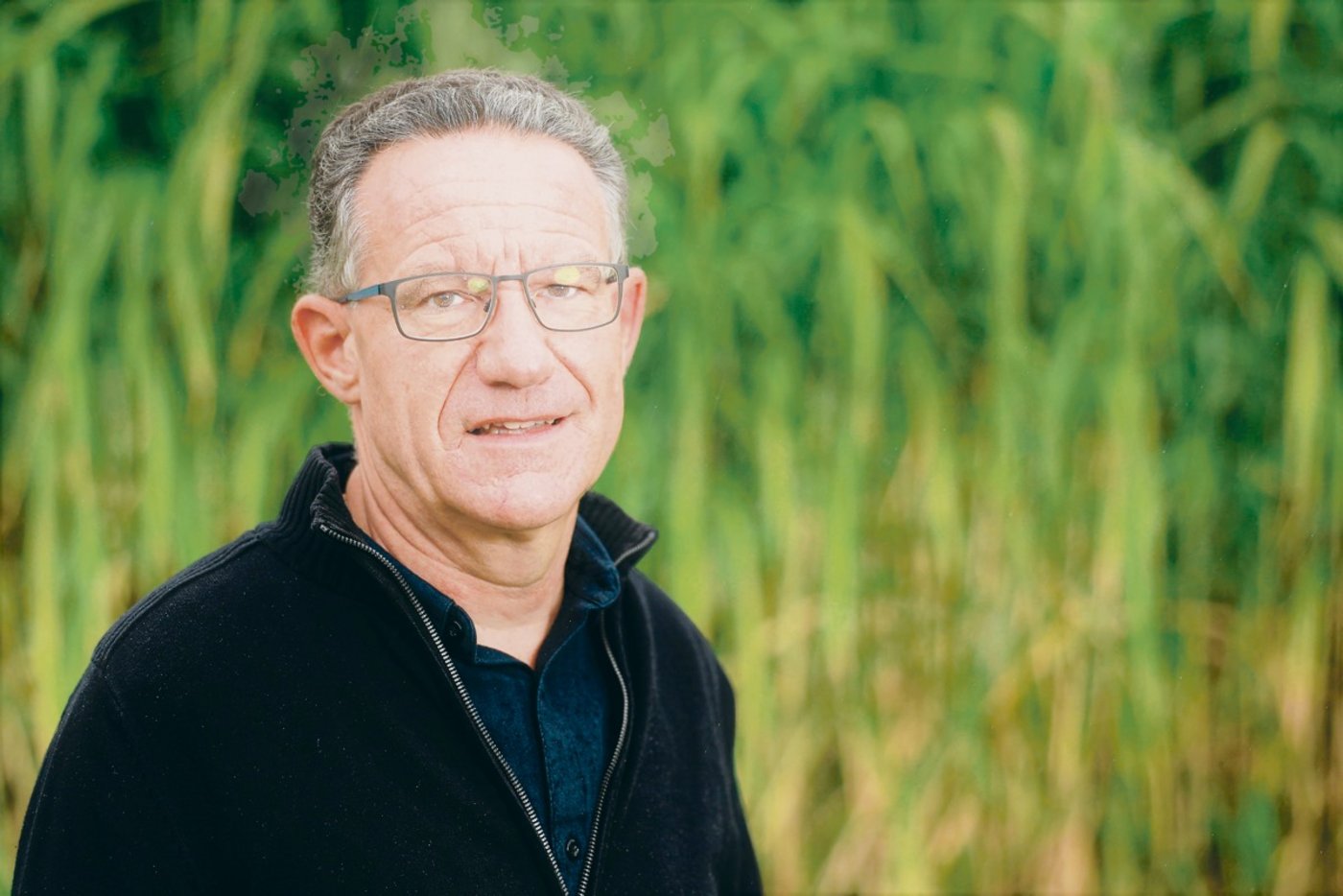 Andreas Gloor arbeitet am Aviforum. (Bild zVg)