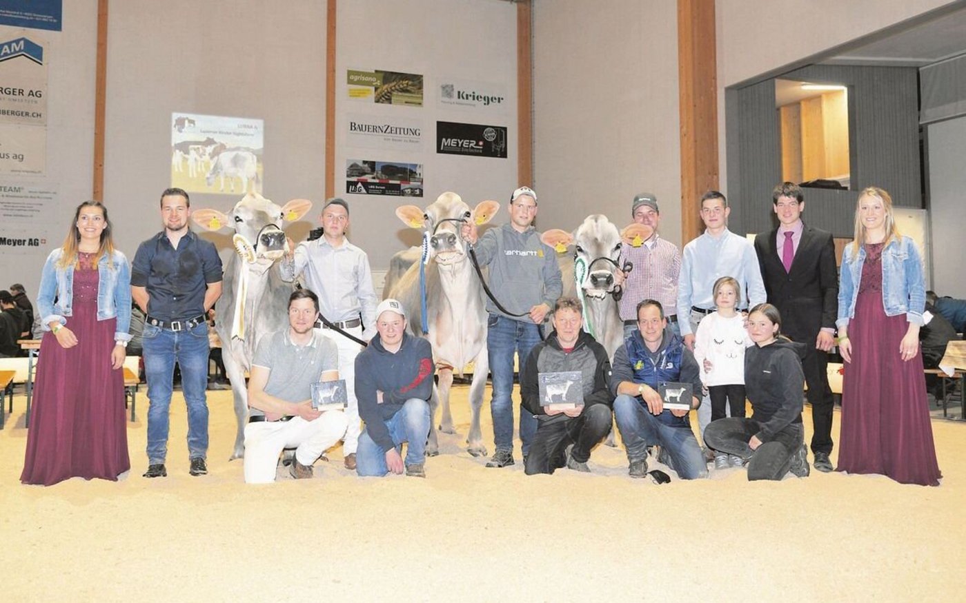 Das war die Siegerparade an der Lucerne Expo 2021. Wer dieses Jahr dabei sein will, kann seine Tiere jetzt anmelden.