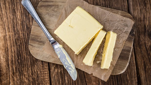 Im Vergleich zum Vorjahr wurde weniger Butter produziert, jedoch sei der Verbrauch gestiegen. (Bild Adobe Stock)