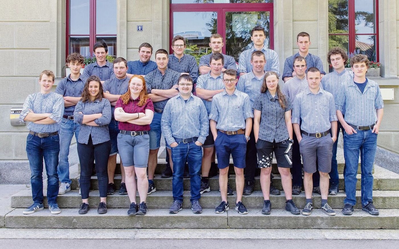 Bei der Klasse 3B der Landwirtinnen und Landwirte EFZ ist Edelweiss Trumpf.