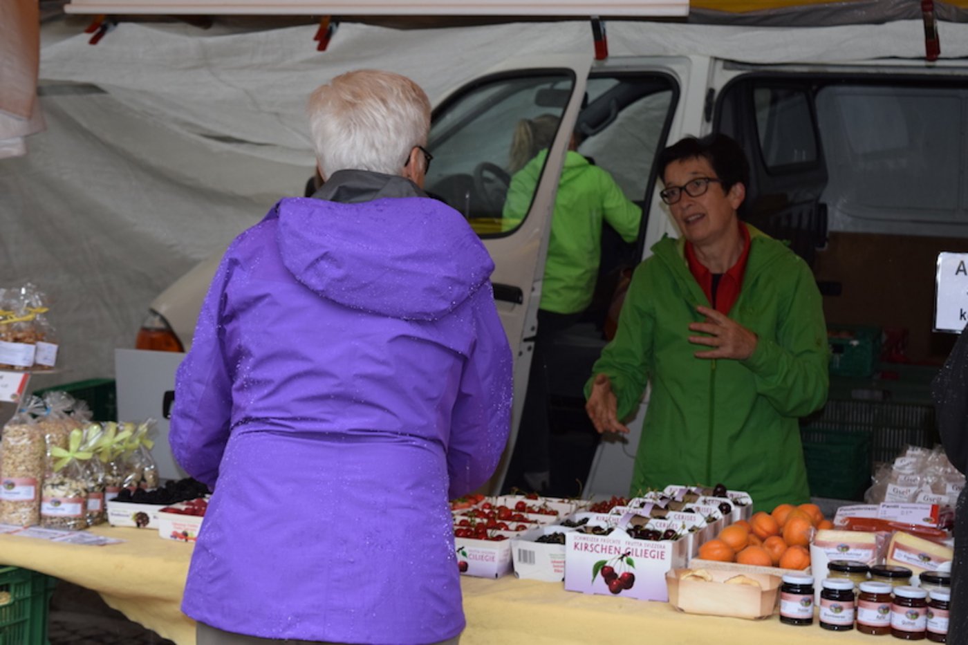 Edith Eigenmann mag den Kontakt und den Austausch mit den Leuten. 