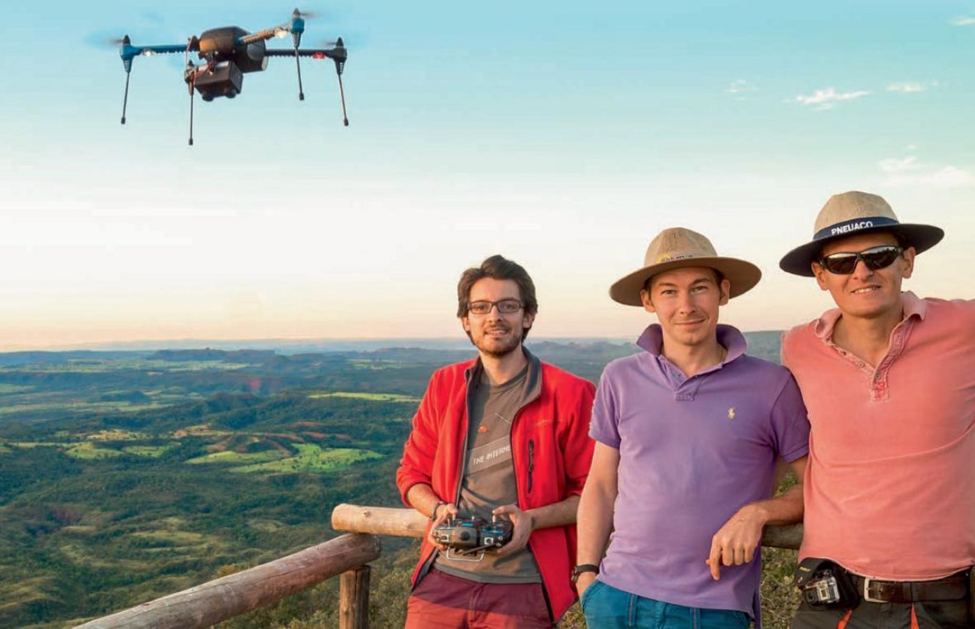 Das Gamaya-Team Dragos Constantin, Igor Ivanov und Yosef Akhtman 