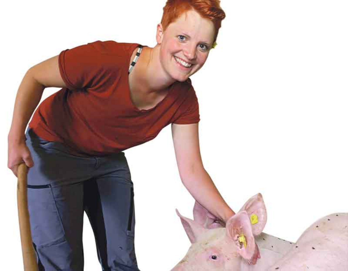 Einen Sommer ohne Alp kann sich Luzia Gisler nicht vorstellen. Die Arbeit mit den Tieren und das Käsen empfindet sie als Ausgleich zum Alltag.(Bild Esther Thalmann)