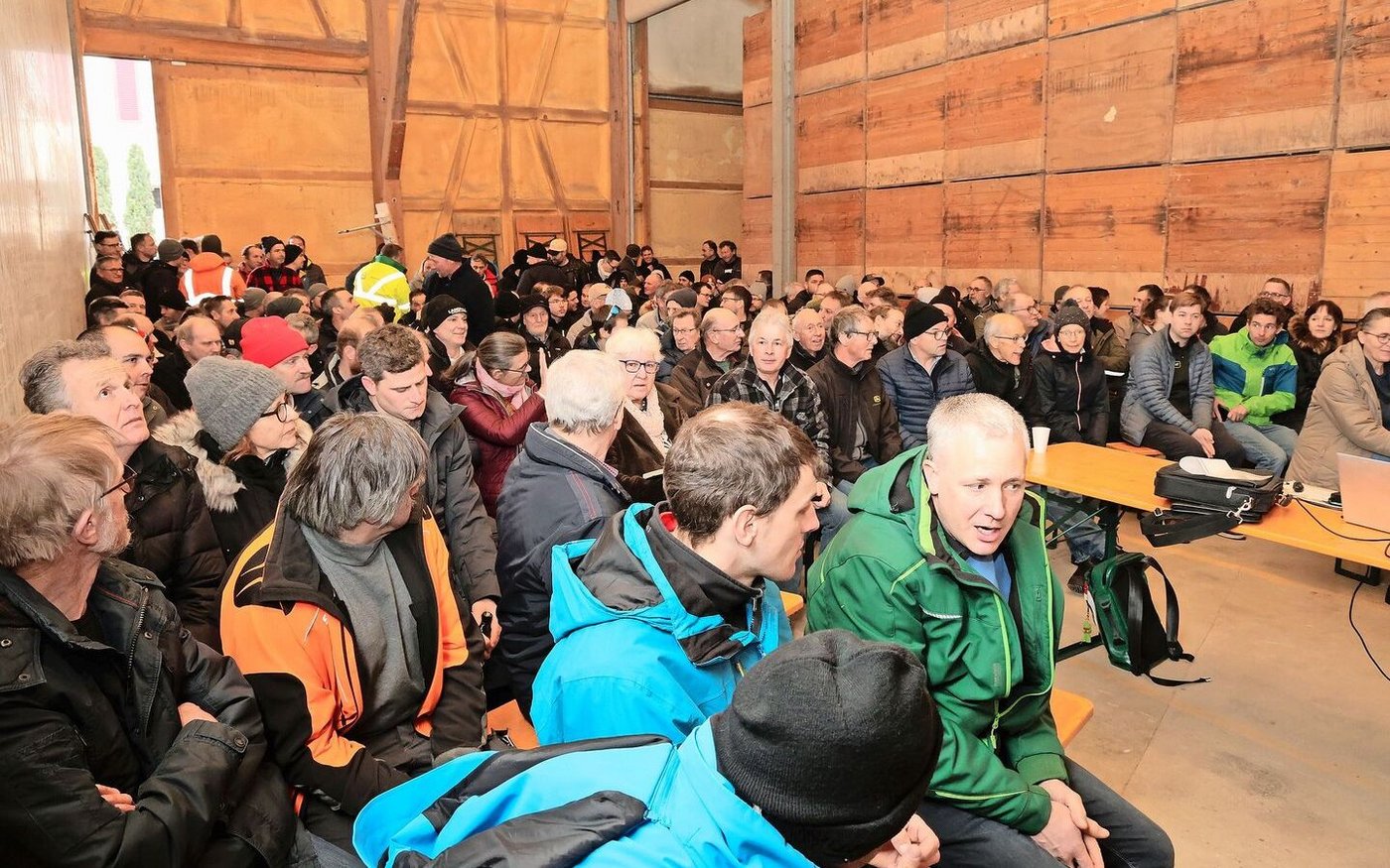 Etwa 200 Landwirte aus dem Thurgau und den anliegenden Kantonen kamen an den VTL-Infoanlass.