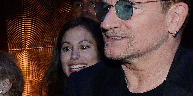 Bono 2016 in New York. (Bild Casa Rosada)