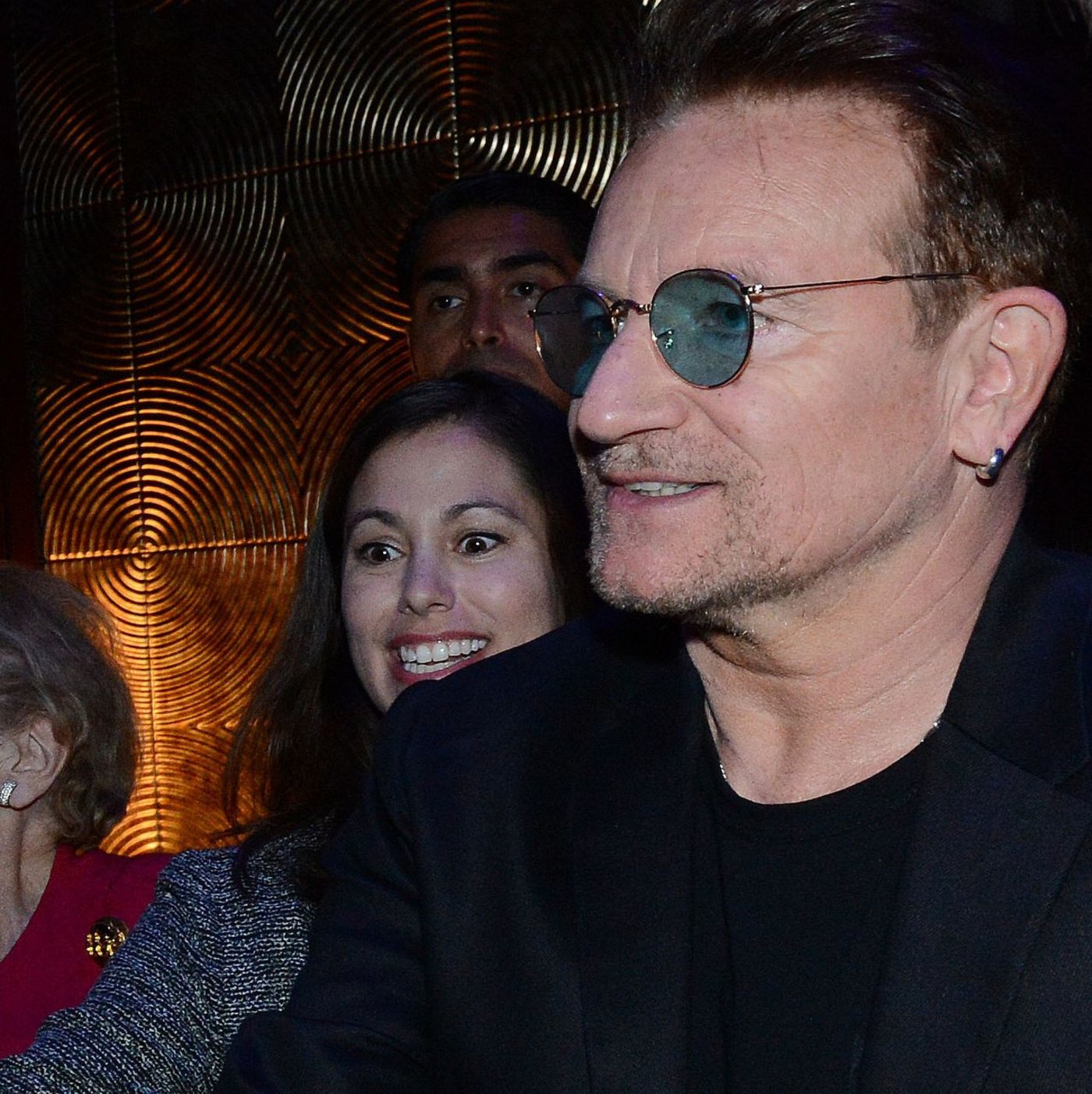 Bono 2016 in New York. (Bild Casa Rosada)