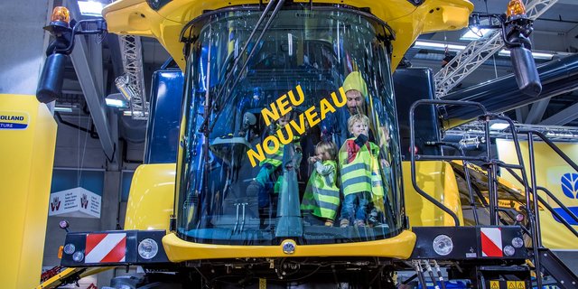 Insgesamt werden an der Agrama 2020 (hier ein Bild von 2018) Land- und Forsttechnik-Neuheiten in Elf verschiedenen Bereichen gezeigt. (Bild zVg)