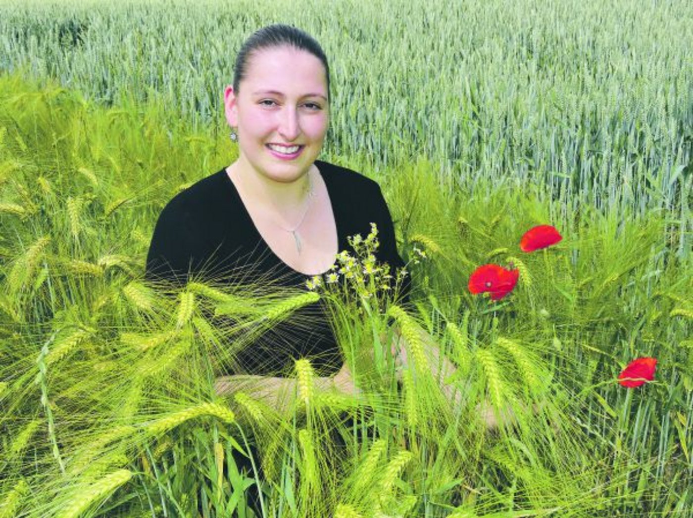 Michèle Hunziker fertigte ihre Projektarbeit zum Thema: «Verpflegung der Familie mit eigenen Produkten.»