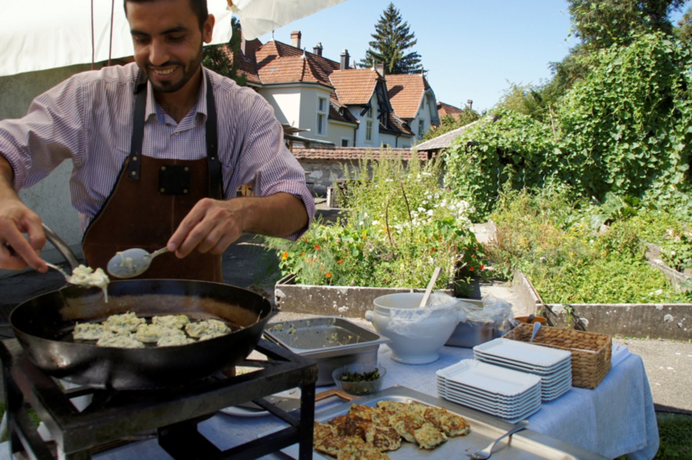 Nicht nur der Anbau, auch die Verwertung des Gemüses soll Teil des Bildungssortengartens sein.