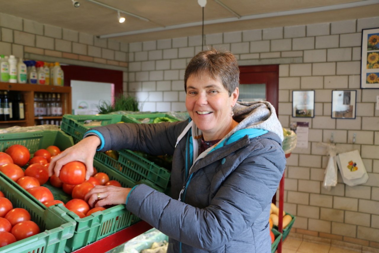 Das Gemüse verkauft Isabel Otti im Hofladen und auf verschiedenen anderen Kanälen ausschliesslich in Bioqualität. (Bilder Sandra Joder)