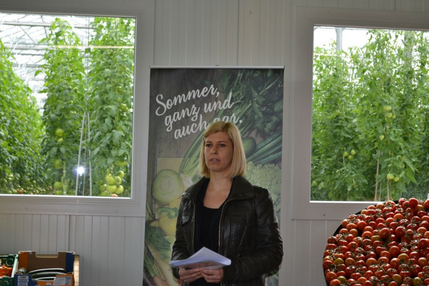 für Schweizer Gemüse informierte Moana Werschler, Kommunikationsverantwortliche beim VSGP. Details dazu findet man unter www.gemuese.ch.